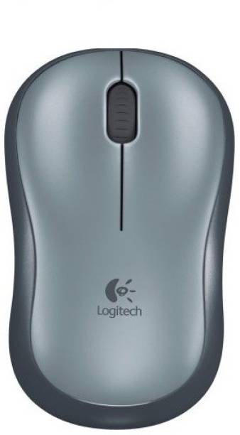 Logitech M185 Wireless Mouse (Grey) Wireless Optical Mouse