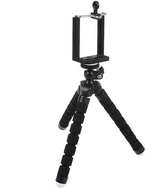 Avmart Black Mini Flexible Sponge Octopus Stand Tripod Mount ForSupport All Kinds of Mobile Phone Models Under 5.8 inch (Well fits iPhone 6, 6 Plus 5 5S 5C, Samsung, etc Camera Video) Tripod