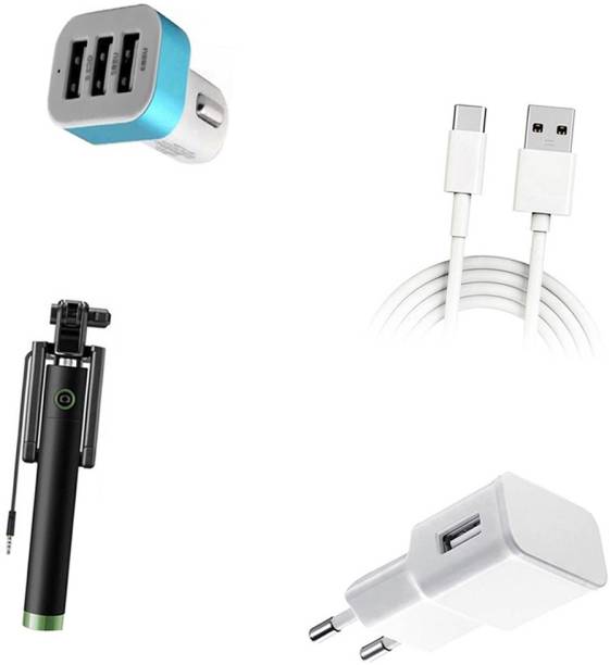 DAKRON Wall Charger Accessory Combo for ZTE Blade Max 3