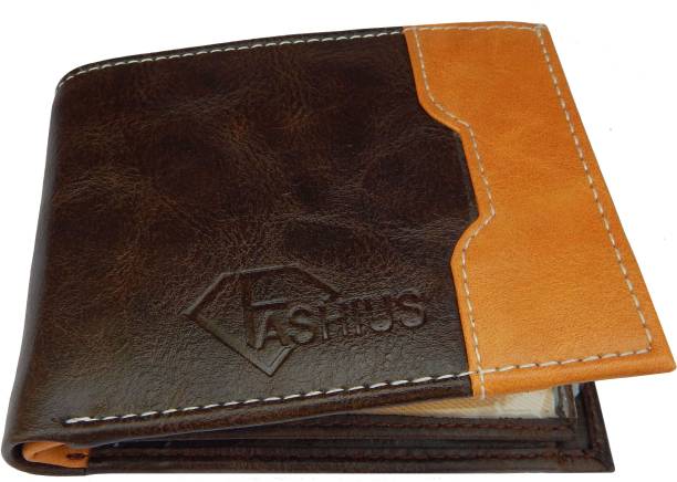 Fashius Men Multicolor Genuine Leather Wallet