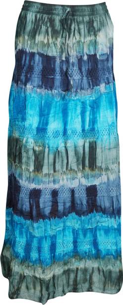 Indiatrendzs Printed Women A-line Multicolor Skirt