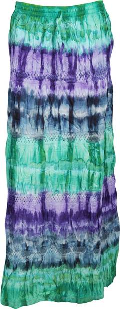 Indiatrendzs Printed Women A-line Multicolor Skirt