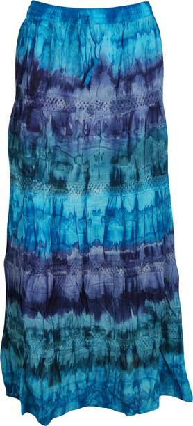 Indiatrendzs Printed Women A-line Multicolor Skirt