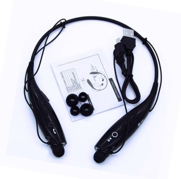 BUY SURETY ROCK BEAT BLAST Stereo dynamic audio Wireless neck band design hbs-730 bluetooth earphones waterproof sweatproof with boom sound Bluetooth Headset