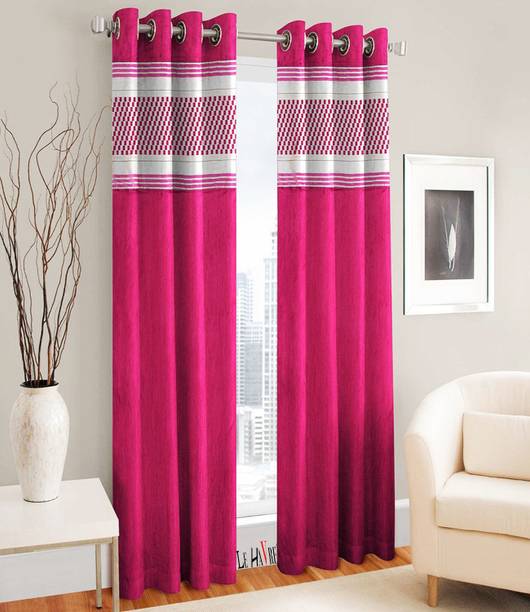 Le Havre Curtains Online At Best Prices In Le Havre 152 4 Cm 5 Ft Polyester Window Curtain Pack Of 2