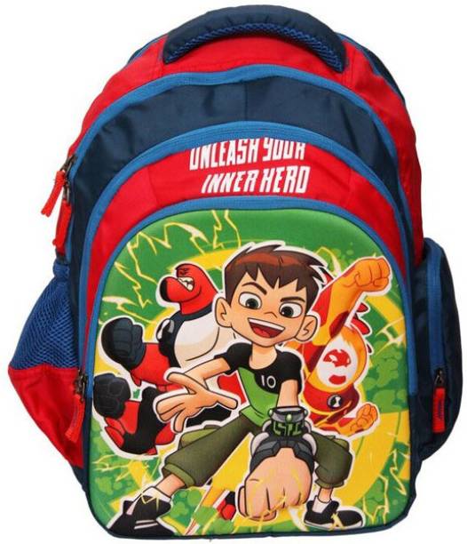 Cartoon Network Ben 10 Waterproof School Bag