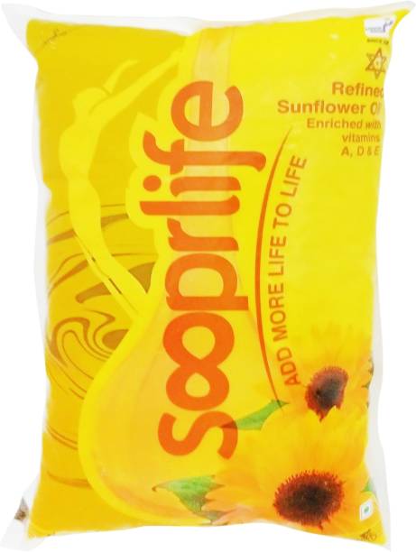 sooprlife Refined Sunflower Oil Pouch