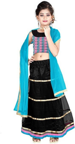 flipkart kidswear girl lehenga
