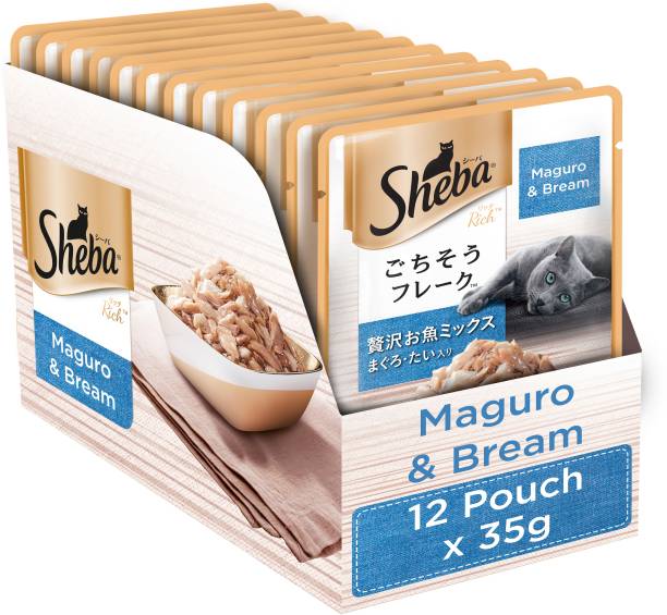 Sheba Premium Mix Maguro and Bream in Gravy Sea Food, F...