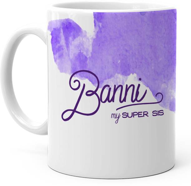 HOT MUGGS "Banni" - My Super Sis Ceramic Coffee Mug