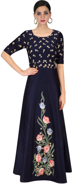 flipkart online shopping long frocks