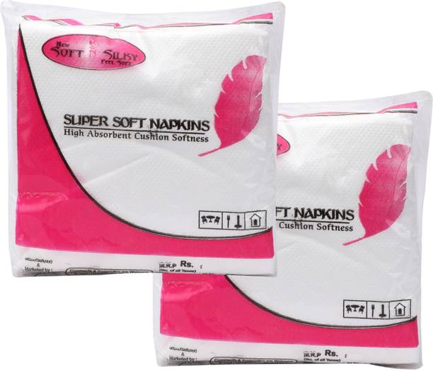 Birthday Gifts At India S Best Soft Silky 2 Ply White Napkins