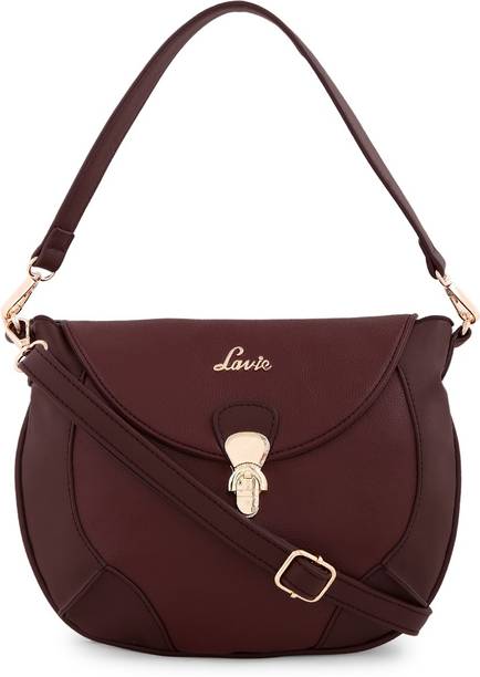 Lavie Sling Bags Online At Best Prices In Lavie Women Casual Brown Pu Sling Bag