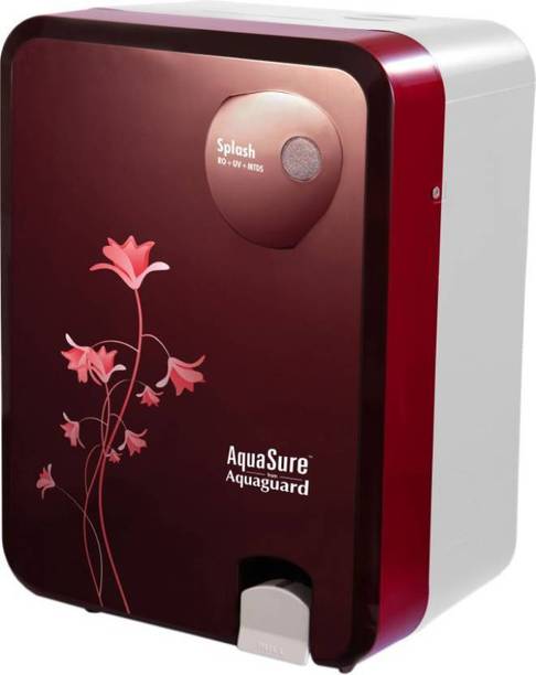 EUREKA FORBES Splash 6 L RO + UV + MTDS 6 L RO + UV + MTDS Water Purifier (Brown)