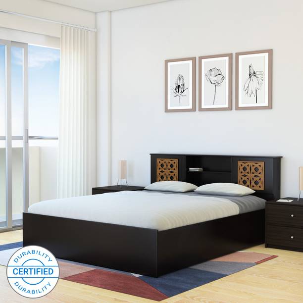King Size Beds With Durability Certification At Best S Flipkart Perfect Homes Rhapsody Engineered Wood King Box Bed