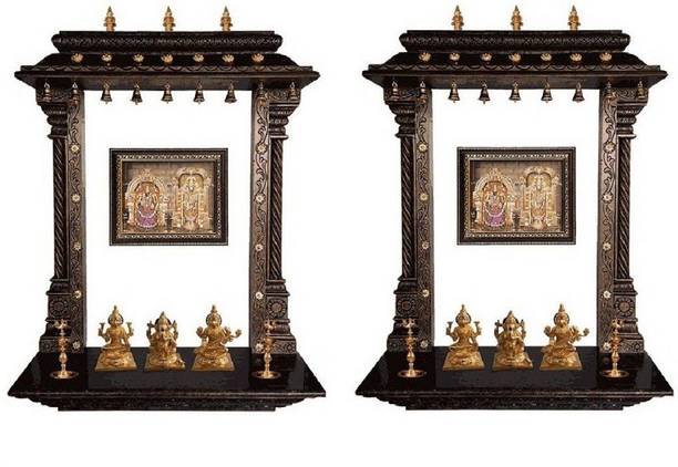 Pooja Mandir Home Temple Online At Ed S On Flipkart Deb Furniture Wooden Home Temple