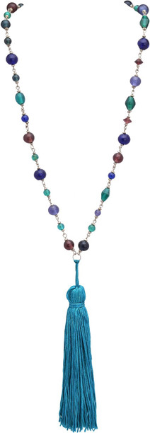 White JAN-357 Zephyrr Multi-Strand Necklace for Women
