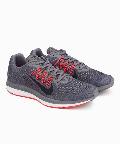 Black Nike Shoes Online At Best S In Nike Zoom Winflo 5 Running Shoes For Men