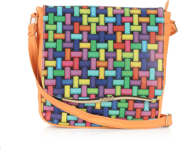 multi coloured handbags online