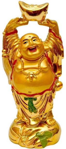 Nitin Collection Standing Laughing Buddha Showpieces Figurines