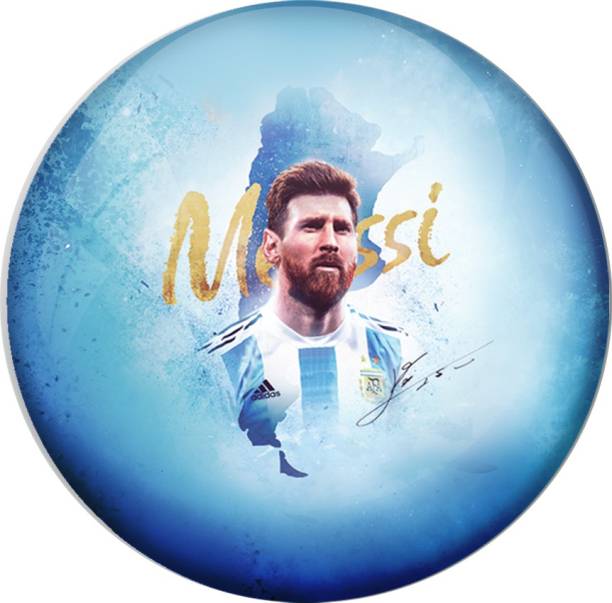 AVI Argentina Football player Lionel Messi Fridge Magnet Pack of 1