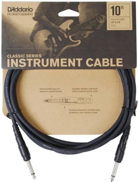 Planet Waves PW-CGT-10 Straight TS Patch Cable
