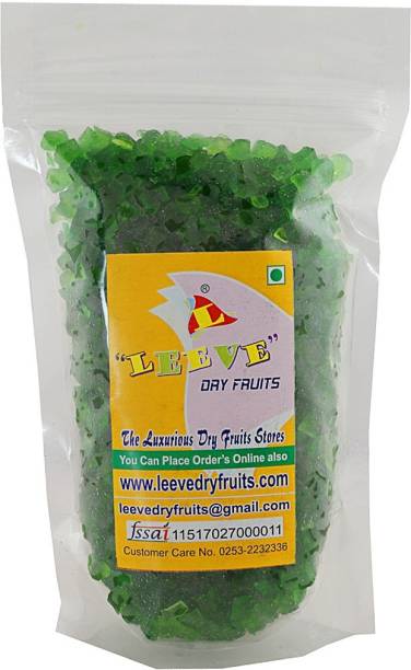 Leeve Dry fruits Green Tutti Frutti Cherries