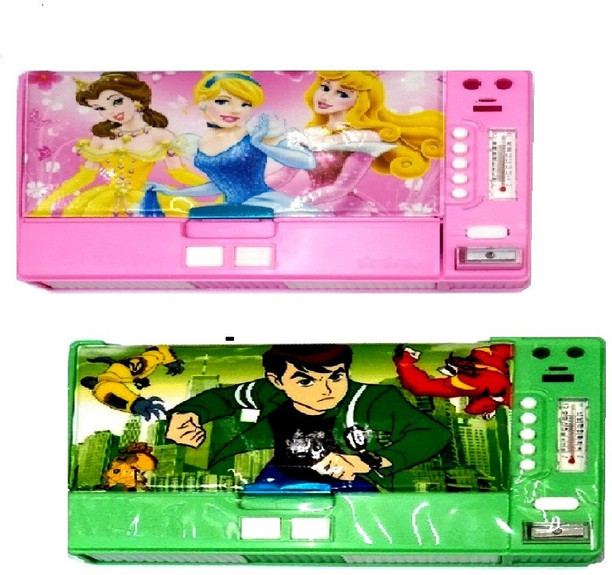 pencil box with buttons online shopping