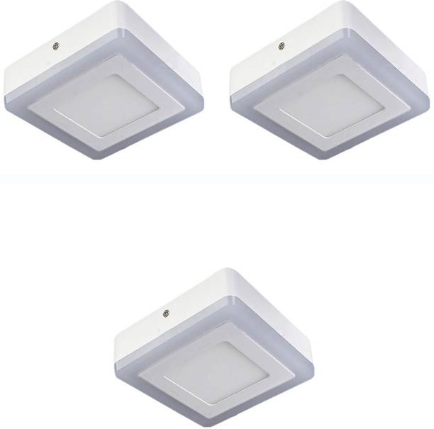 Ceiling Lights Or Hanging At Best S On Flipkart Galaxy 12 Watt 6 3 Surface Light Square Blue White Step Pack