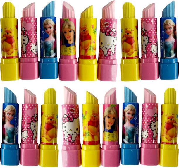 barbie eraser set