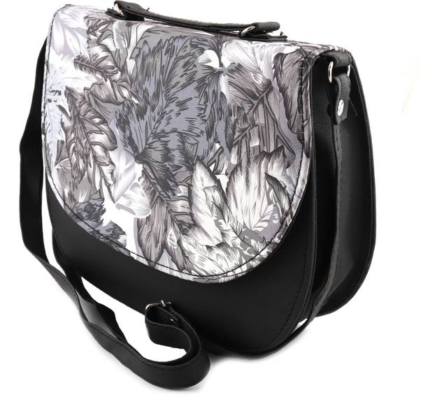 T Square Handbags Clutches Online T Square Women Casual Black Rexine Sling Bag
