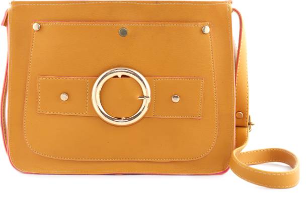 T Square Handbags Clutches Online T Square Women Casual Tan Rexine Sling Bag