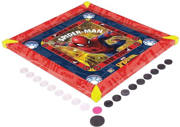 HALO NATION SpiderMan carrom board Premium Quality with...