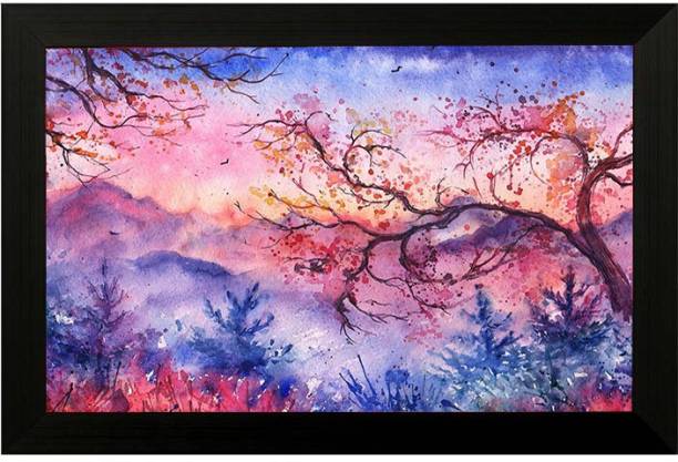 Pintura beautiful tree Ink 12 inch x 18 inch Painting