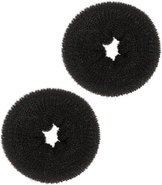 JAGTEK Hair Accessories / Hair Donut Bun Maker 2 pcs Medium Size Easy to use At Home Bun