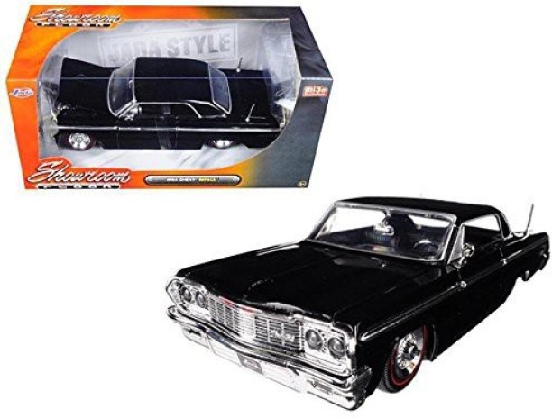 1964 Chevy Impala Coupe Hard Top Die-cast Car 1:24 by Motormax 8 inch Black