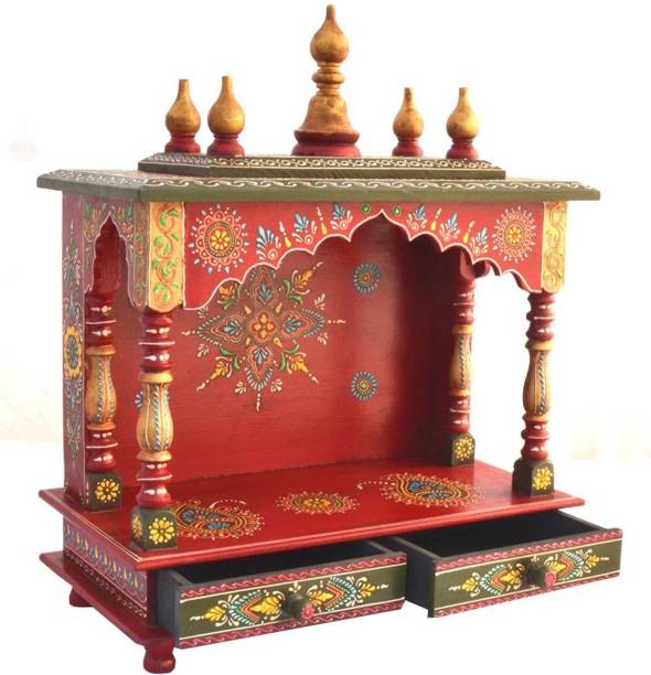 Marusthalee Temple for home Solid Wood Home Temple