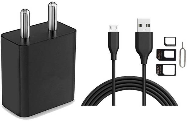 A2Z shop Wall Charger Accessory Combo for Panasonic Eluga I2, Panasonic Eluga Pulse X, Panasonic P77, Panasonic Eluga Z, Panasonic Eluga Ray, Panasonic Eluga Turbo, Panasonic P71, Panasonic Eluga Arc 2, Panasonic Eluga Switch, Panasonic Eluga L 4G, Panasonic T44 Lite, Panasonic Eluga Mark, Panasonic Eluga Icon, Panasonic P81, Panasonic Eluga Arc, Panasonic Eluga L2 Charger Original Adapter Like Wall Charger 2.1 Ampere With 1.2 M USB Data Charging Cable