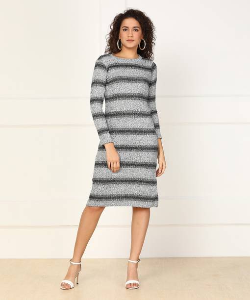 And Dresses Online At Best Prices In India And Women Shift Grey Dress