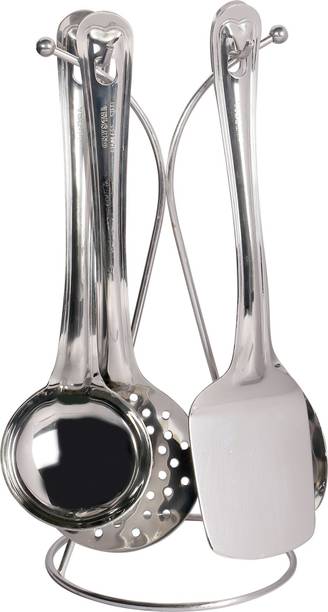 Crystal Kitchen Tools Online At Best Prices Available On Flipkart Crystal 1000482429 4 Pcs Grey Kitchen Tool Set