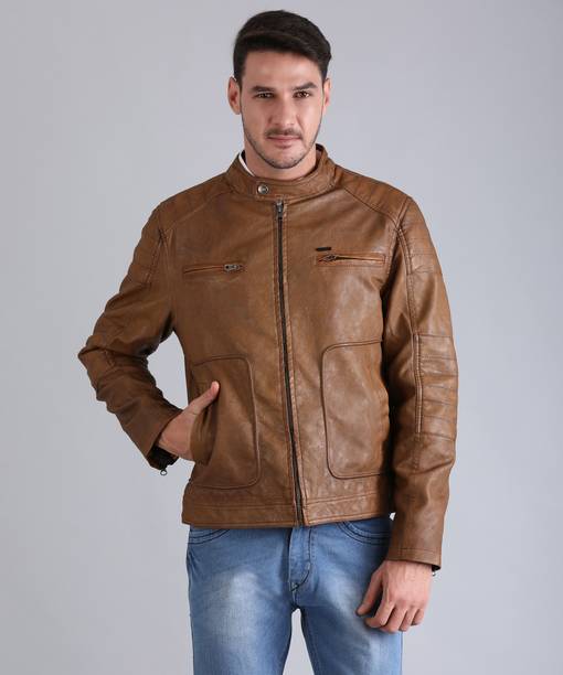 Leather Jackets For Men Women On Flying Machine Full Sleeve Solid Men S Jacket