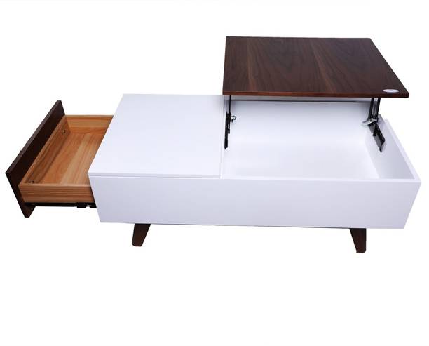 Curved Coffee Tables Online At Best Grofurnish Gfct019 Engineered Wood Coffee Table