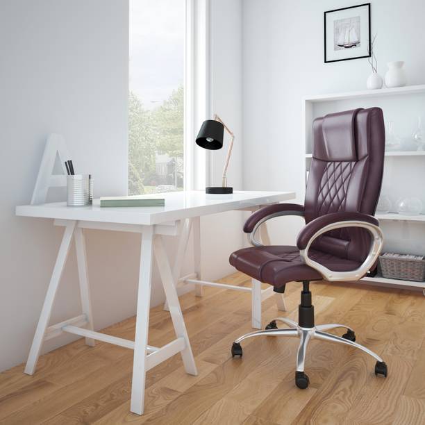 Office Study Chairs Featherlite At Best Flipkart Perfect Homes Hubert Leatherette Office Executive Chair
