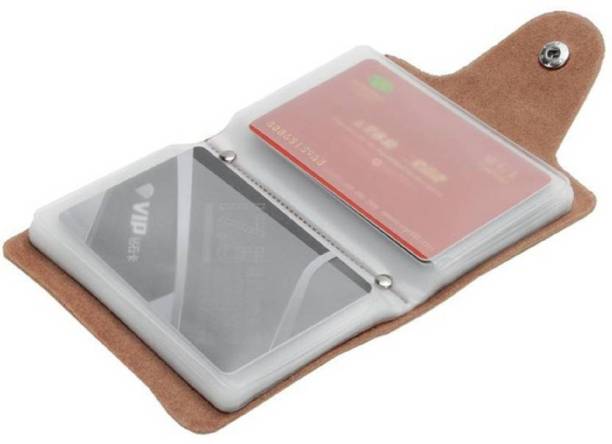 Fine Quality I 12 Card Slot I Artificial leather Debit/Credit/ID/Visiting 10 Card Holder