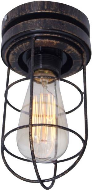 Fos Lighting Ceiling Lights Fos Lighting Industrical Vintage Flush Mount Ceiling Lamp