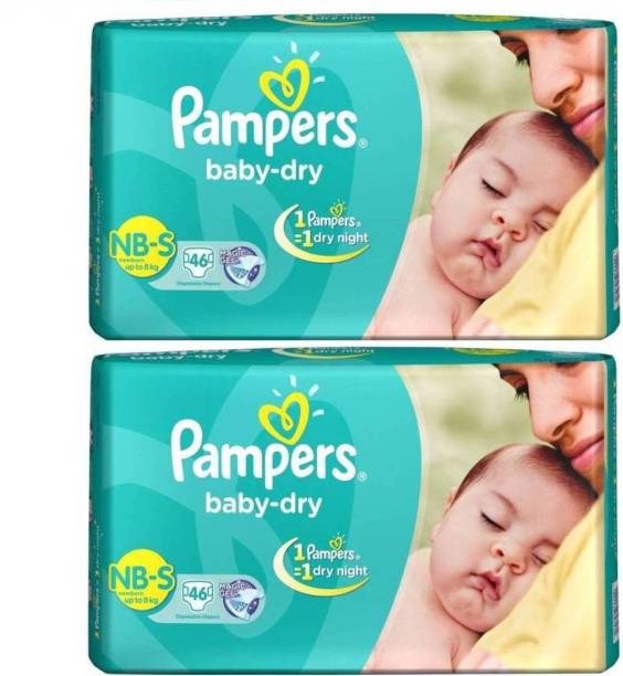 Pampers Baby diaper NB-S 46+46 - S