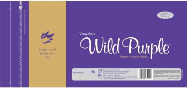 Vinayaka's Wild Purple Premium Agarbatti