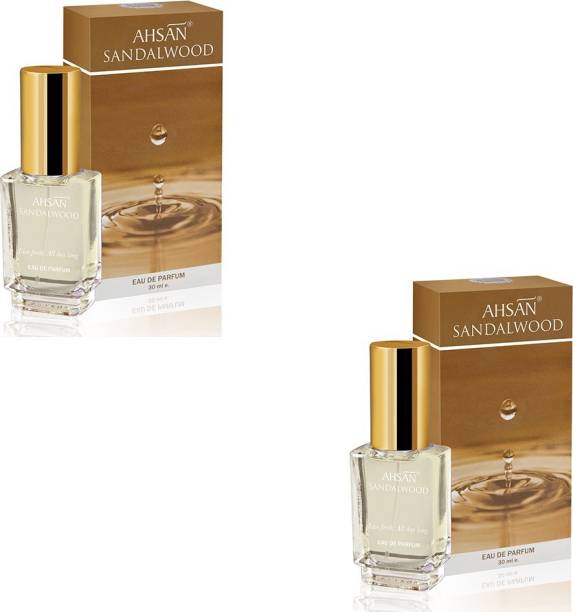 Ahsan Sandalwood (30ml) -Pack of 2 Eau de Parfum  -  30 ml