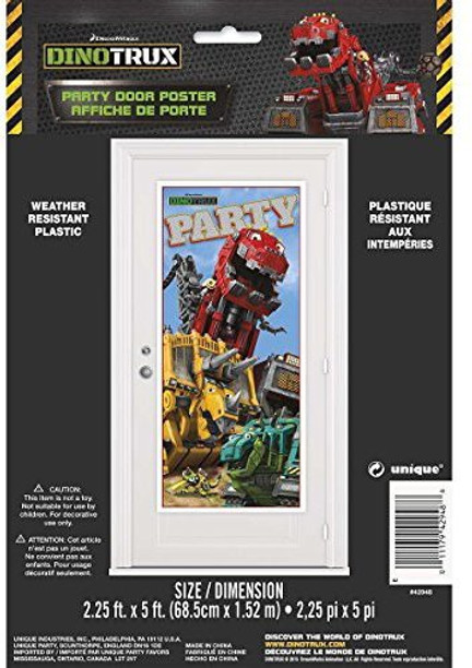 3 per Pack Dinotrux Hanging Swirl Party Decorations