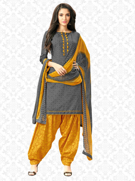 cotton frock suit flipkart
